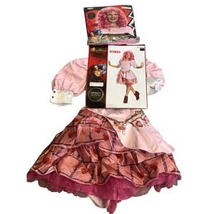 Disney Descendants The Rise of Red Bridget M 7-8  PLUS WIG NWT
